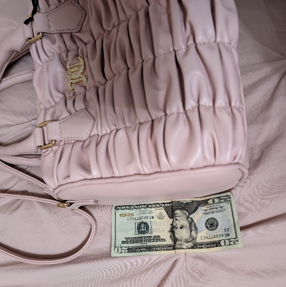 Pink Juicy Couture faux leather puckered bag - Picture 5 of 10